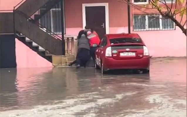 Bakıda yaşlı qadın gölməçədə öldü – VİDEO  