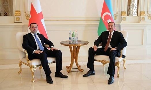 Qaribaşvili İlham Əliyevi TƏBRİK ETDİ 