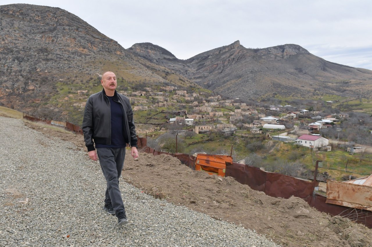 Ölkə başçısı Xocalının Pirlər kəndində - FOTO/VİDEO - foto 3
