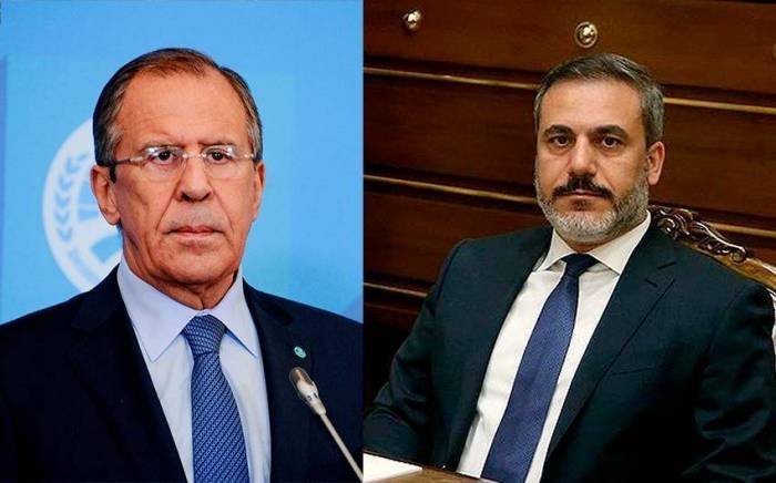 Hakan Fidan və Lavrov Azərbaycan-Ermənistan sülh danışıqlarını müzakirə edib