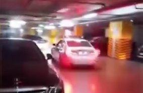 Polisin əmrinə tabe olmadı, parkinqdə SAXLANILDI – VİDEO  