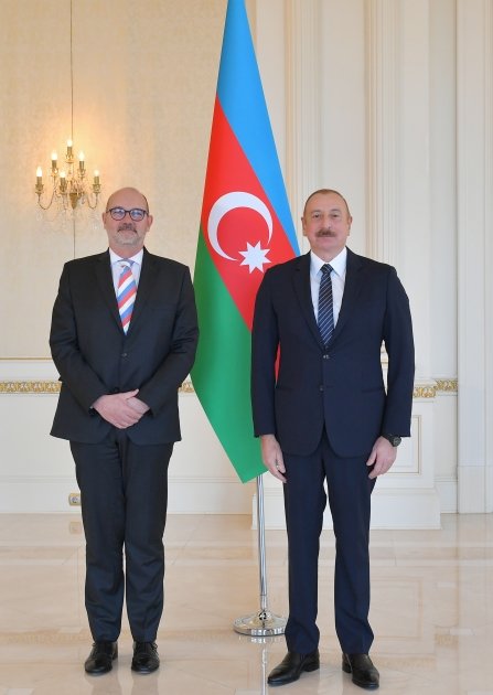 Lüksemburqun yeni səfiri İlham Əliyevin QƏBULUNDA - FOTO/VİDEO - foto 3