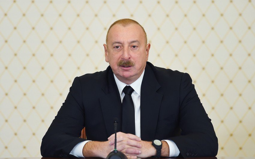 Prezident: “Xankəndidə Bayrağın qaldırılması Zəfərimizin son nöqtəsi idi” - VİDEO