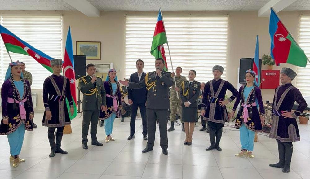 Hərbi qulluqçuların asudə vaxtı səmərəli təşkil olunur - FOTO/VİDEO - foto 1