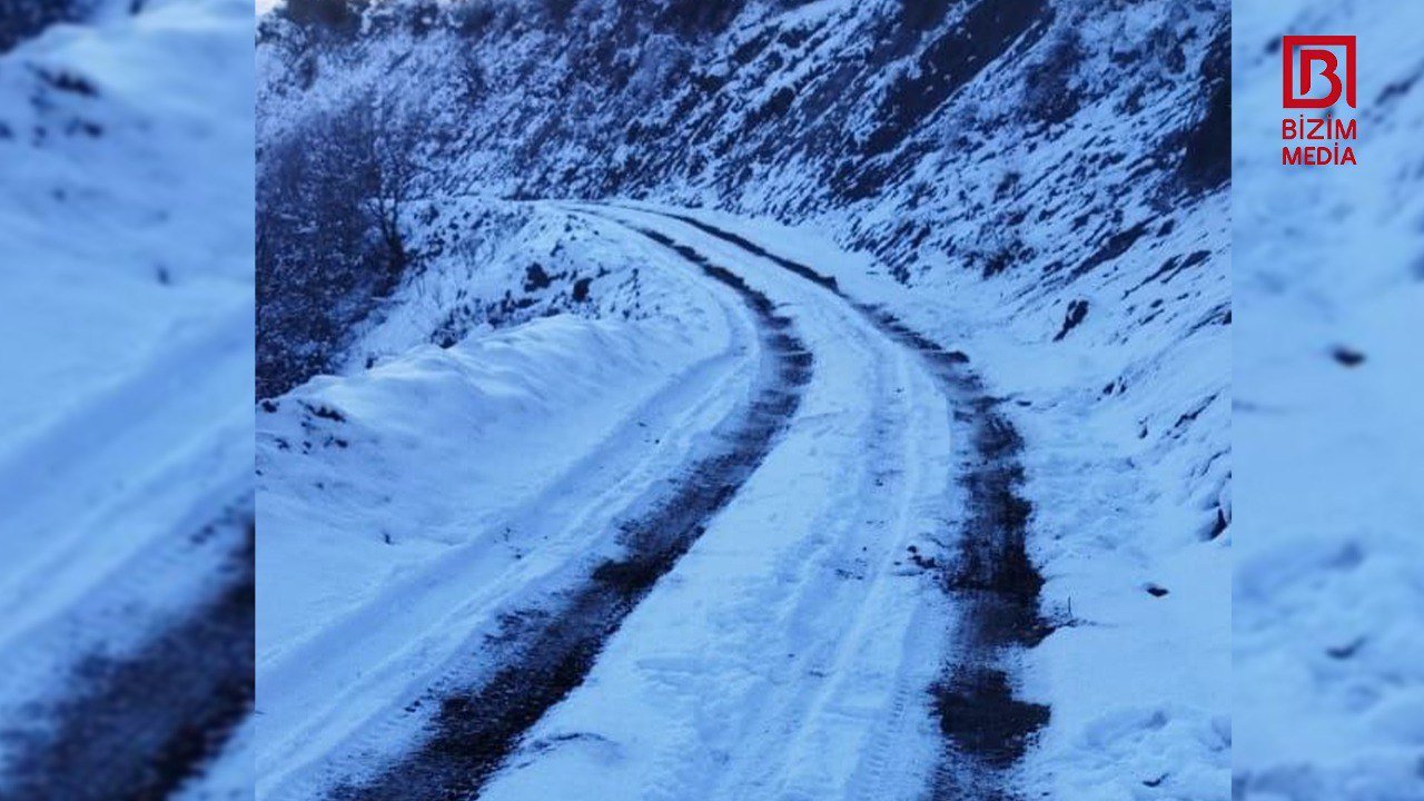 Quba rayonunda bəzi çaylar dondu - FOTO - foto 2