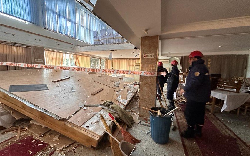 Mərasim evində tavanın çökməsi nəticəsində xəsarət alanların kimliyi BİLİNDİ  