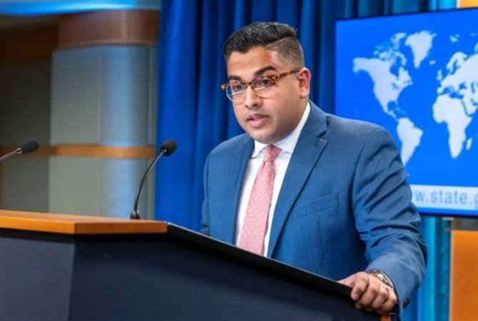 Dövlət Departamenti: ABŞ Azərbaycan və Ermənistan münasibətlərinin normallaşdırılması üzrə danışıqlarda maraqlıdır Dövlət Departamenti: ABŞ Azərbaycan və Ermənistan münasibətlərinin normallaşdırılması üzrə danışıqlarda maraqlıdır