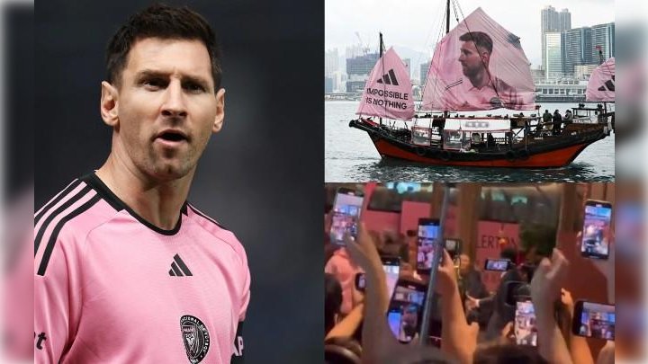 Messi Honq-Konqda belə qarşılandı - FOTO