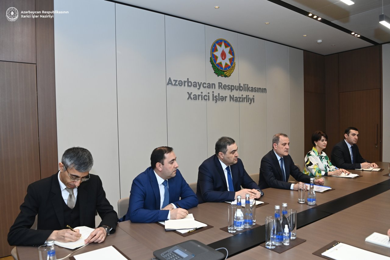 Ceyhun Bayramov Şanxay Əməkdaşlıq Təşkilatının baş katibi ilə görüşüb - FOTO - foto 1