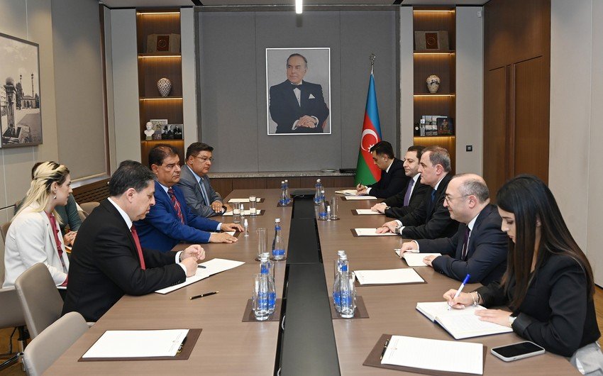 Ceyhun Bayramov Braziliya Federal Senatının nümayəndə heyətini QƏBUL EDİB - FOTO Ceyhun Bayramov Braziliya Federal Senatının nümayəndə heyətini QƏBUL EDİB - FOTO