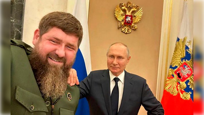 Putin Kadırovu TƏLTİF EDİB