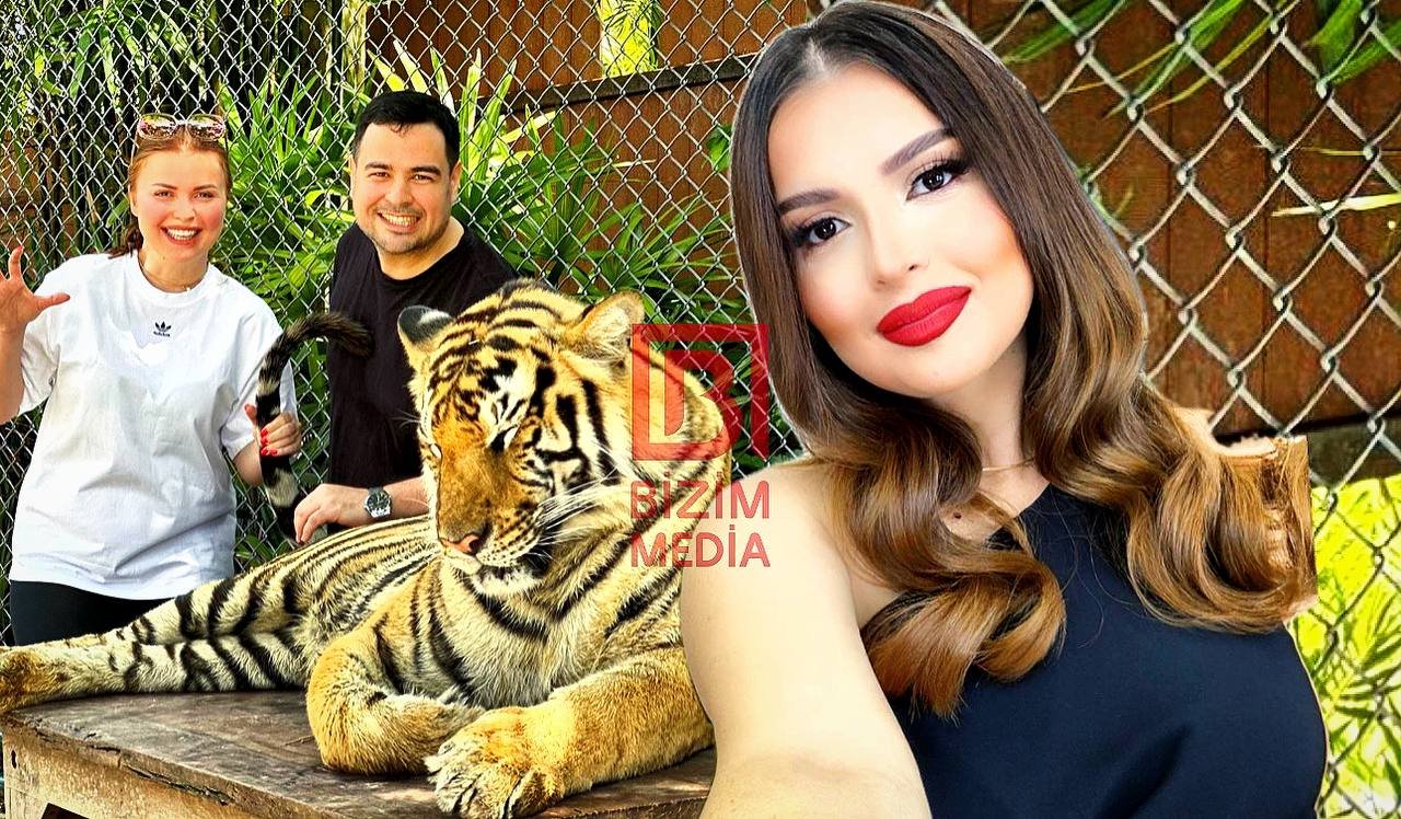Əri ilə Taylanda tətilə gedən Sevdanın pələnglə GÖRÜNTÜLƏRİ - FOTO/VİDEO Əri ilə Taylanda tətilə gedən Sevdanın pələnglə GÖRÜNTÜLƏRİ - FOTO/VİDEO