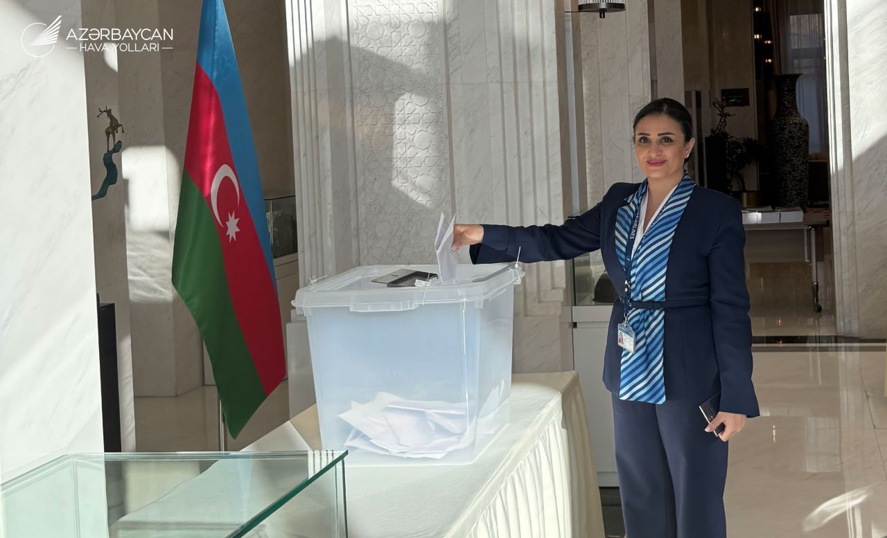 AZAL-ın xaricdə olan əməkdaşları seçkilərdə iştirak ediblər – FOTO  - foto 1