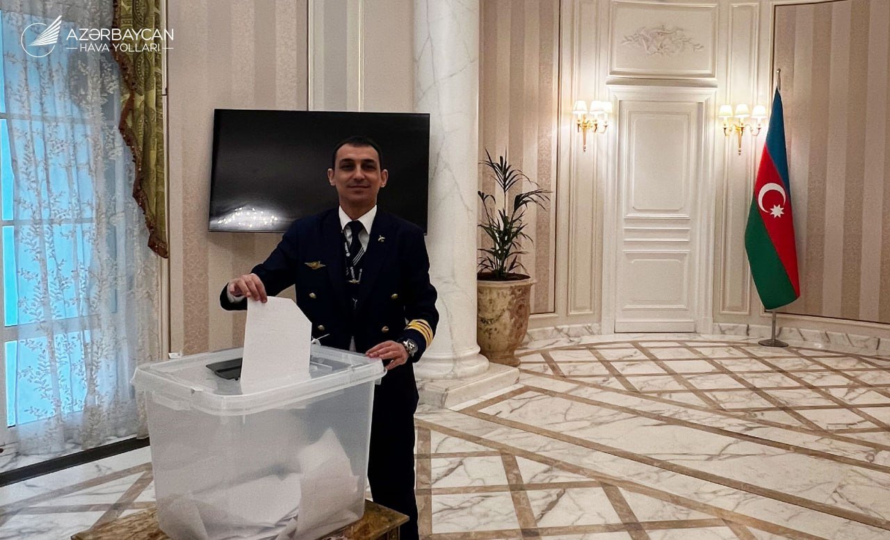 AZAL-ın xaricdə olan əməkdaşları seçkilərdə iştirak ediblər – FOTO  - foto 4