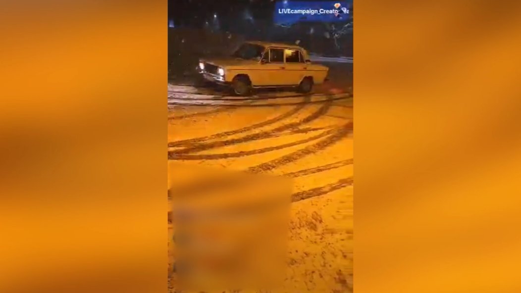 Qarlı havada avtoxuliqanlıq edən sürücülər həbs edildi – FOTO/VİDEO 