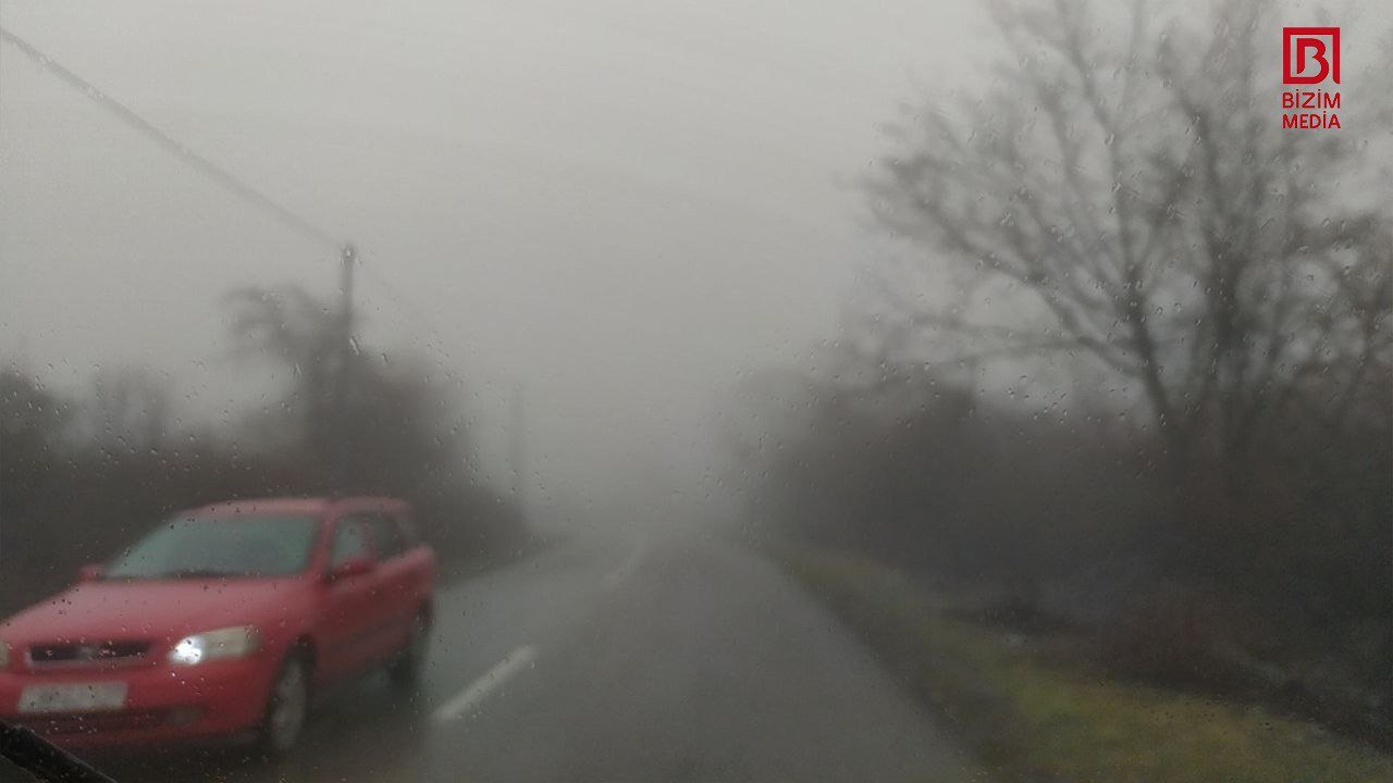 Bu yollar qatı dumana büründü, hərəkət məhdulaşdı – FOTO/VİDEO   - foto 2