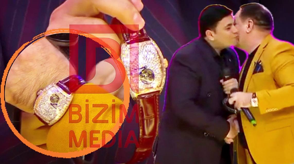 Əlikrama efirdə 11 minlik saat bağışladılar – VİDEO Əlikrama efirdə 11 minlik saat bağışladılar – VİDEO