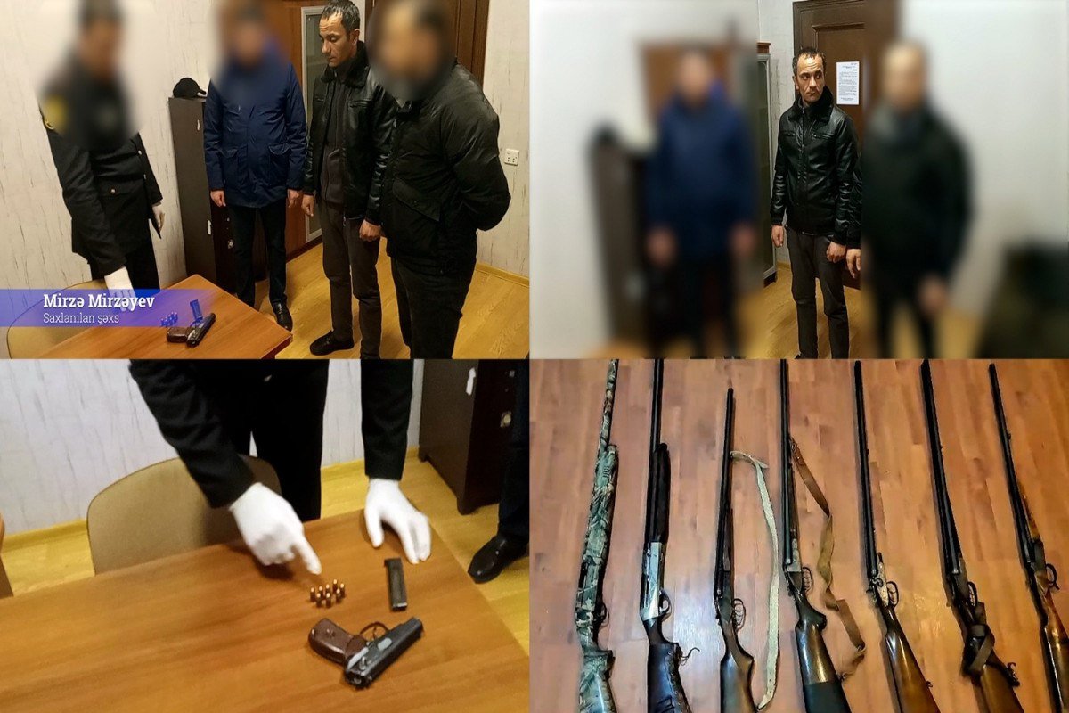 Axtarışda olan silahlı şəxs saxlanıldı - FOTO/VİDEO - foto 1