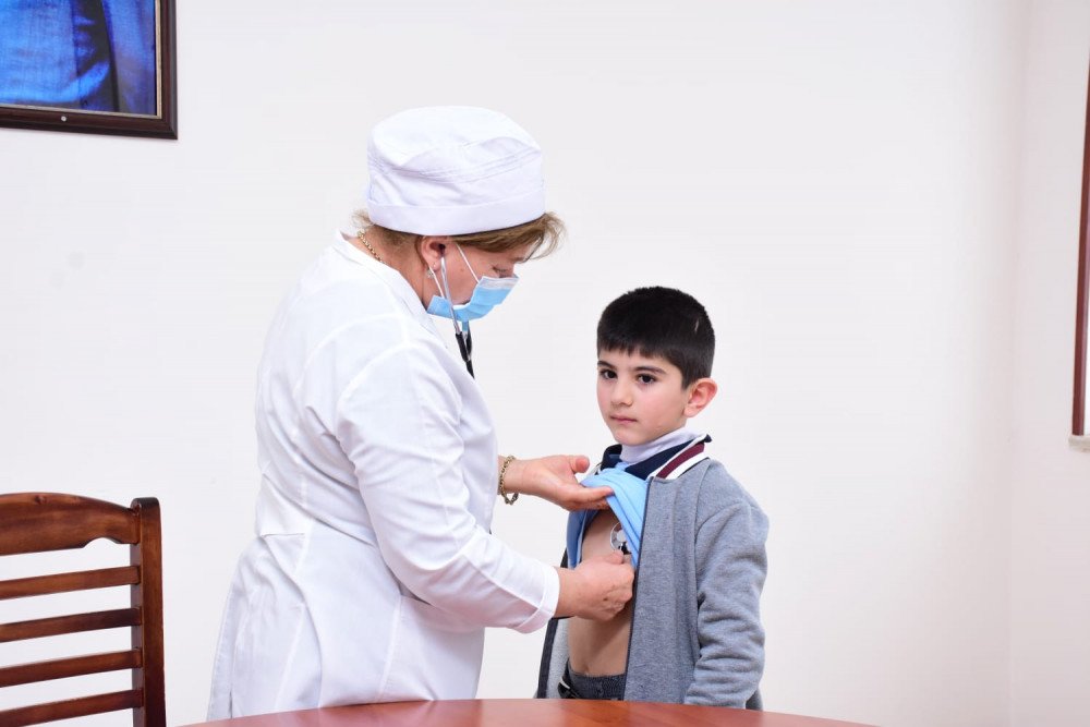 Naxçıvanda kütləvi tuberkulin test sınaqları аparılır - FOTO