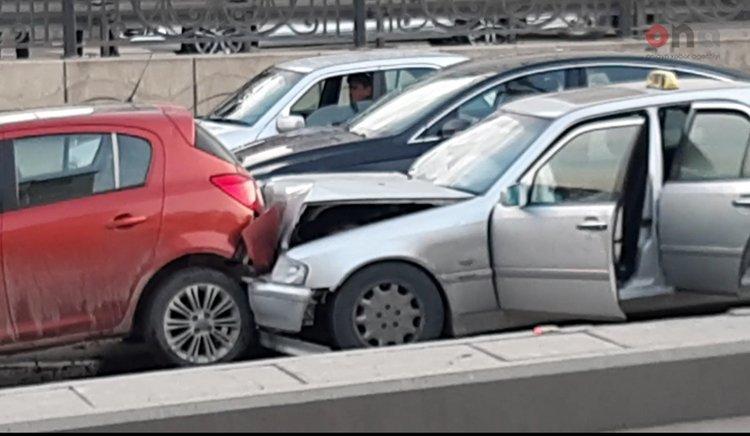 Bakıda zəncirvari QƏZA – FOTO 