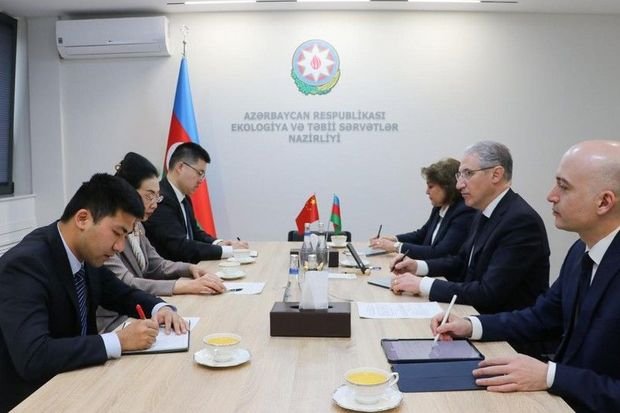 Muxtar Babayev Çinin Azərbaycandakı səfiri ilə COP29-a hazırlıq tədbirlərini müzakirə etdi Muxtar Babayev Çinin Azərbaycandakı səfiri ilə COP29-a hazırlıq tədbirlərini müzakirə etdi