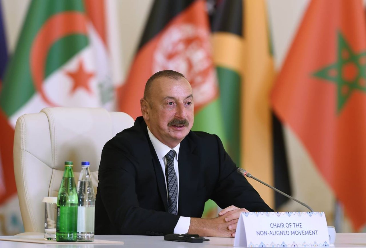 Prezident Azərbaycanın Qoşulmama Hərəkatına sədrliyi dövründən danışdı