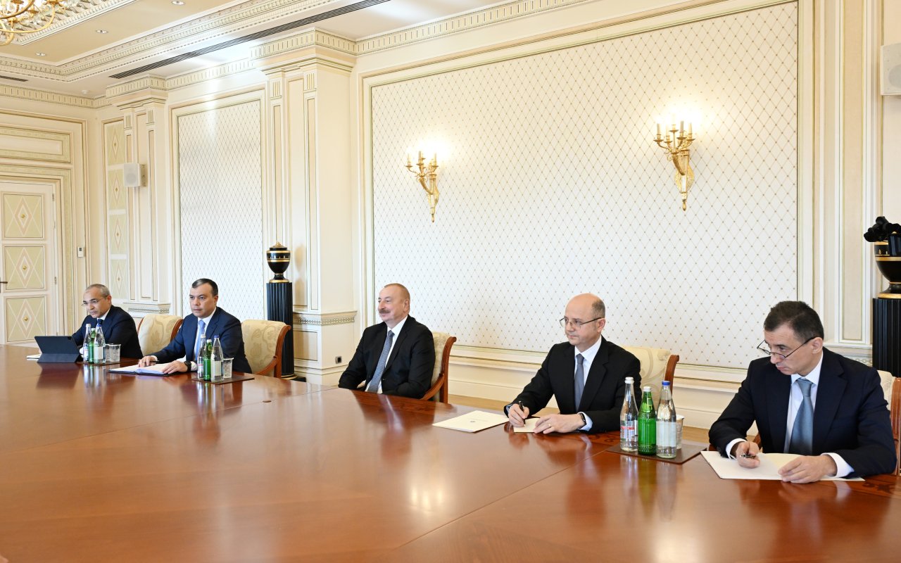 İlham Əliyev Rumıniyanın energetika nazirini qəbul edib - FOTO/VİDEO - foto 1