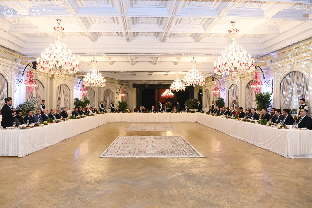 Azərbaycandakı diplomatik korpus üçün iftar mərasimi TƏŞKİL EDİLİB - FOTO