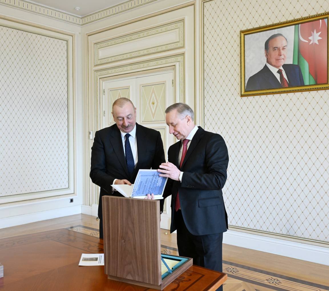 İlham Əliyev Aleksandr Beqlovu qəbul etdi - FOTO/VİDEO - foto 3