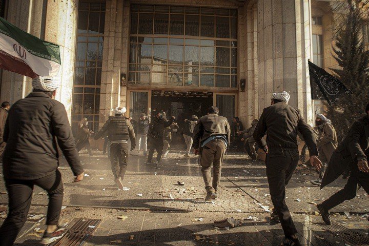 İranın Sistan və Bəlucistan əyalətində polis məntəqələrinə HÜCUM OLUB - Ölənlər var