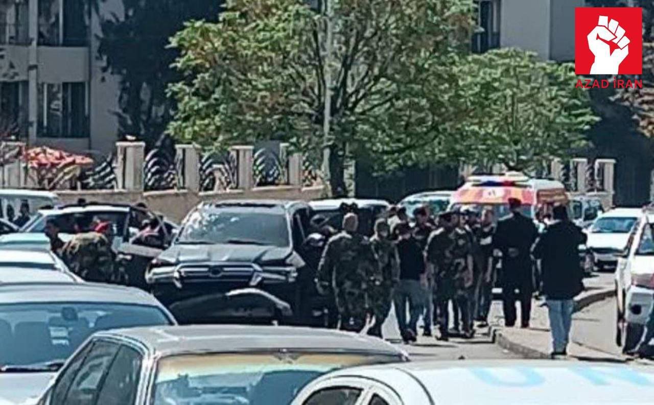 İranın Dəməşqdəki konsulluğu yaxınlığında partlayış olub - FOTO - foto 1