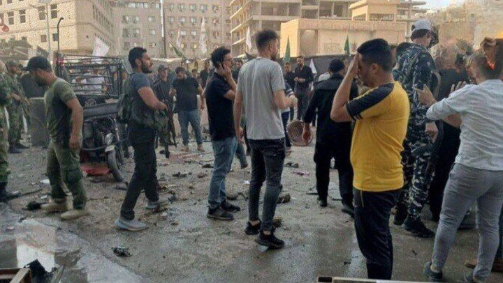 İranın Dəməşqdəki konsulluğu yaxınlığında partlayış olub - FOTO