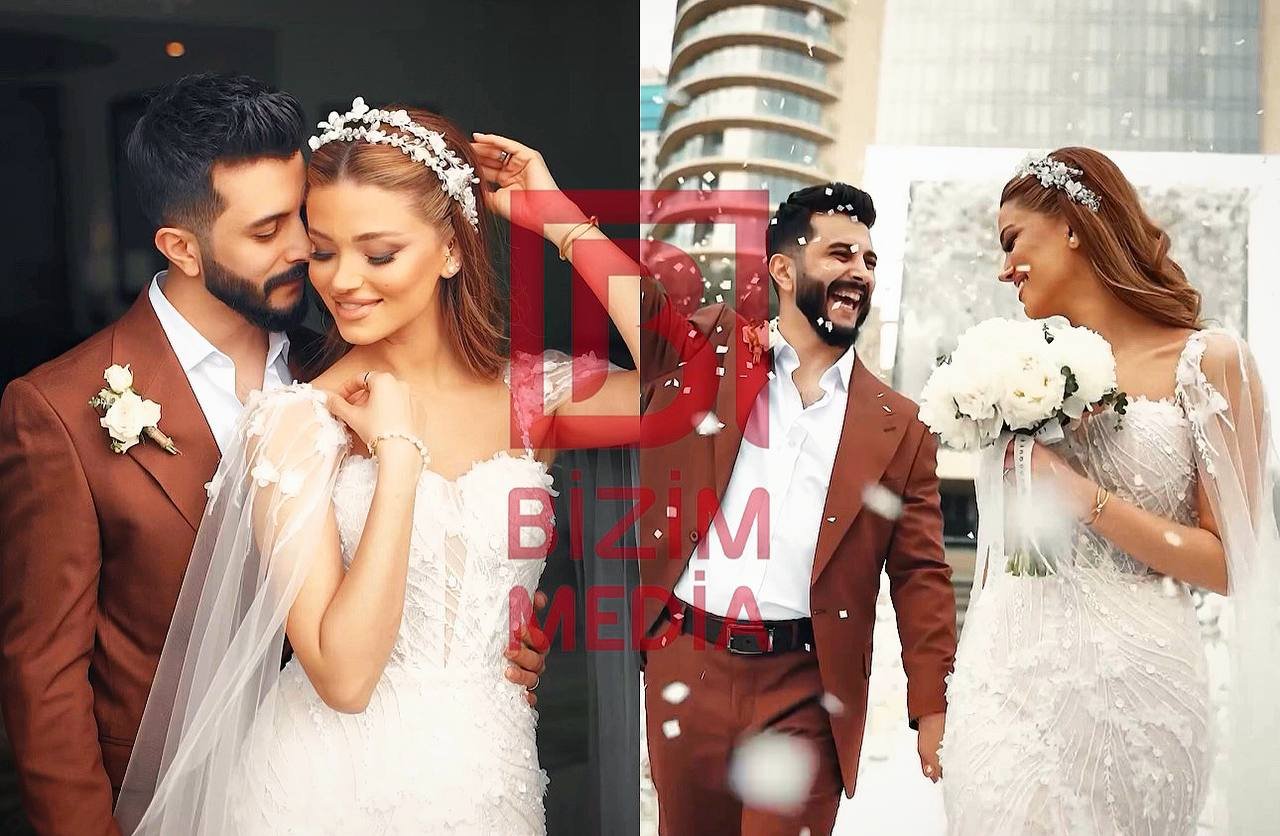 Mələkxanımın qızının müğənni Mərdanla NİKAHI OLDU - FOTO/VİDEO