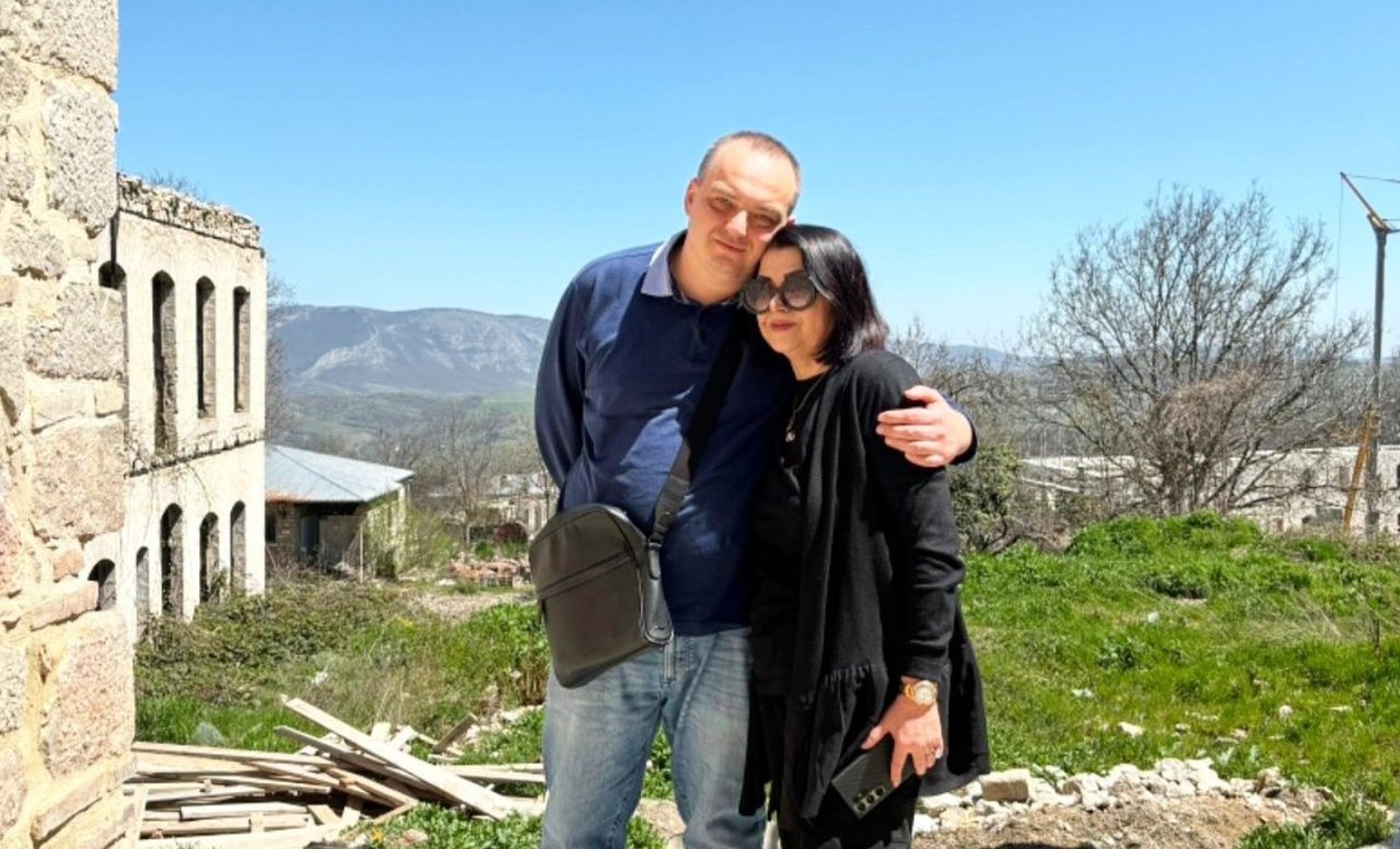 Firəngiz Mütəllimova bu dəfə Şuşaya onunla GETDİ – FOTO 