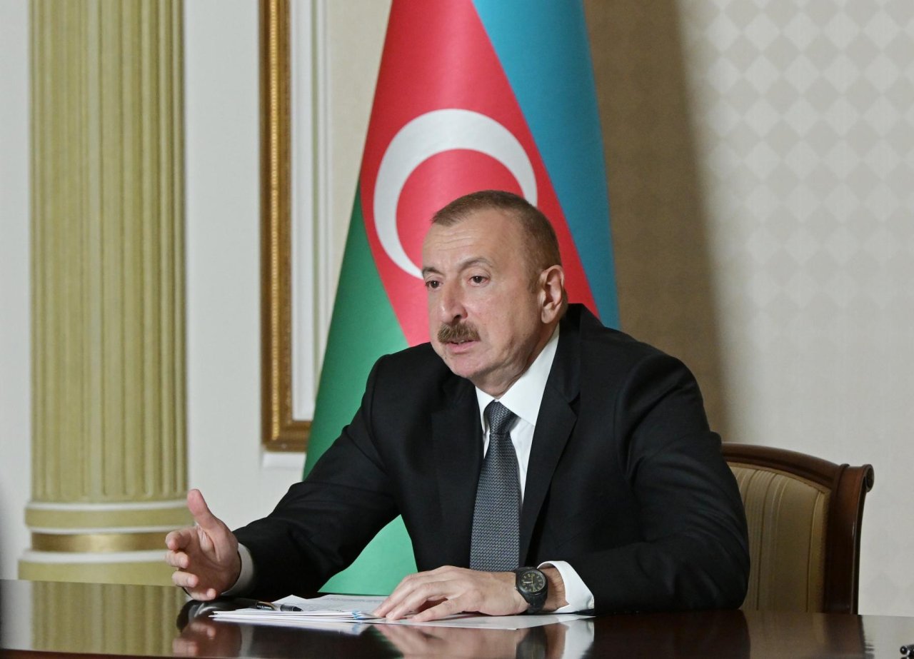 Prezident: Quru sərhədlərin bağlı qalmasından sonra Azərbaycanda təhlükəsizliyin gücləndiyini görürük