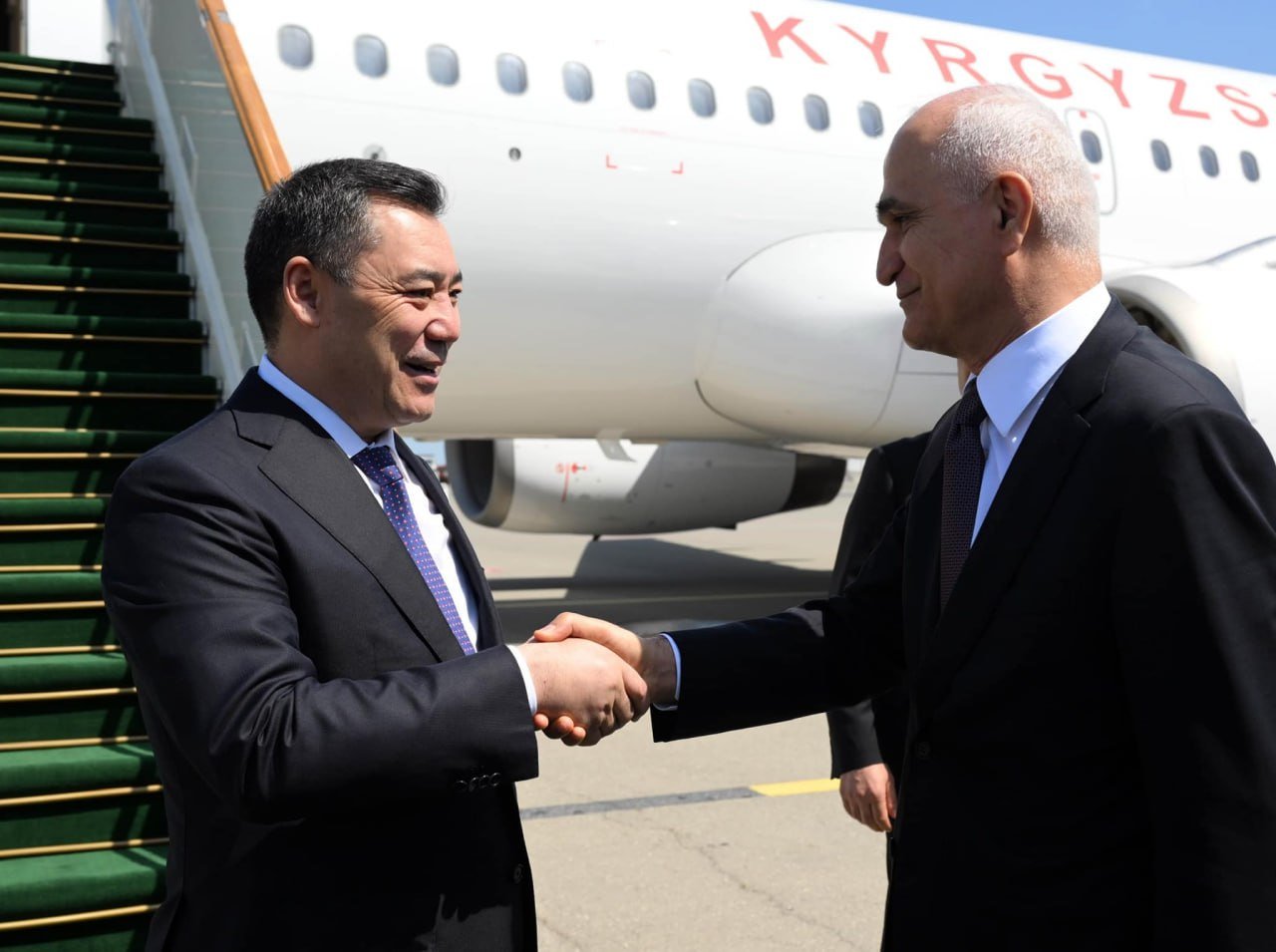 Sadır Japarov Azərbaycana gəldi - FOTO - foto 2