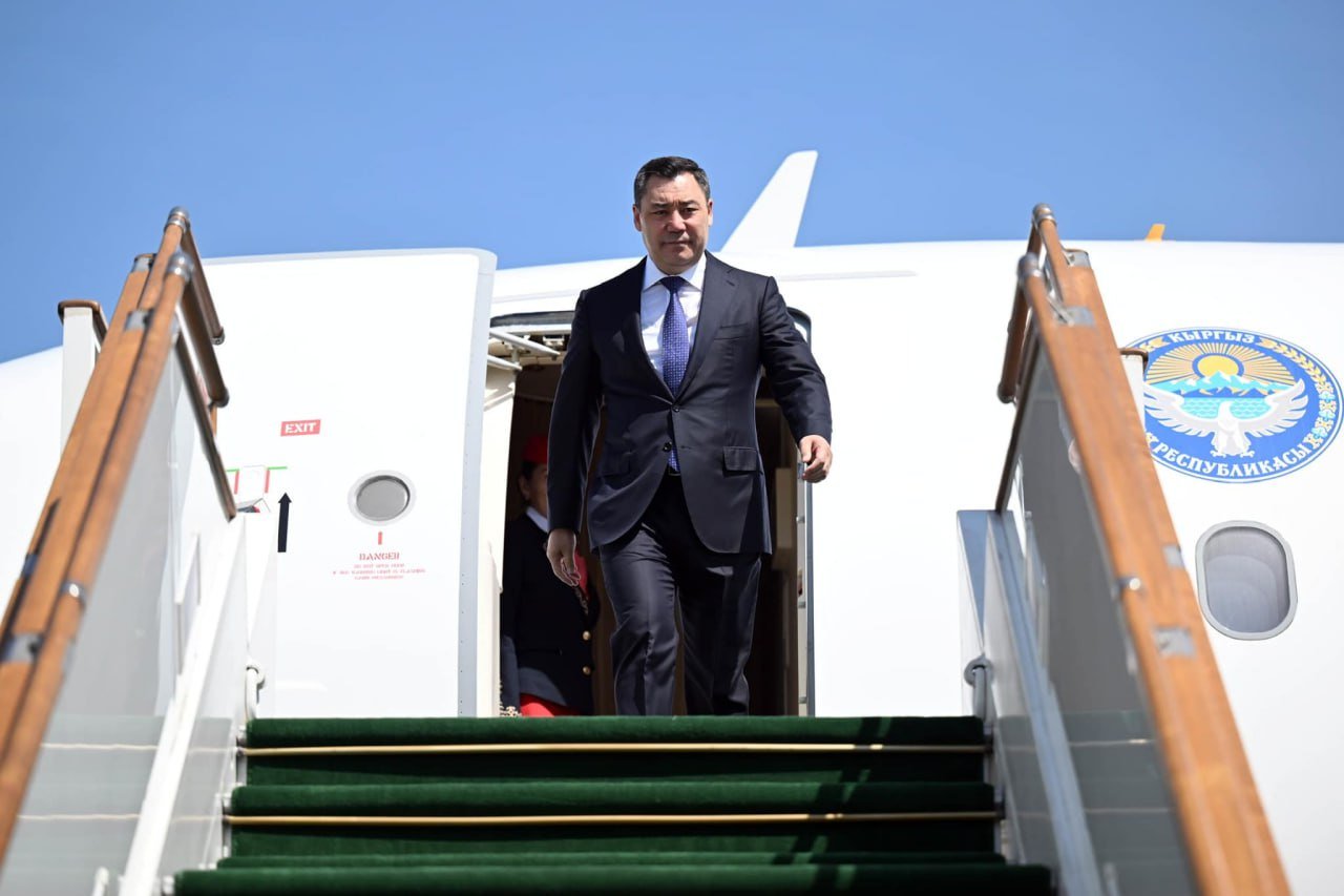 Sadır Japarov Azərbaycana gəldi - FOTO - foto 1