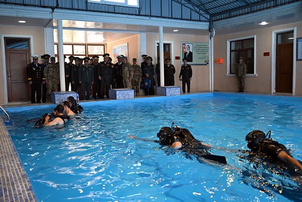 “Dəniz Komando Təməl kursu”nun növbəti buraxılış mərasimi keçirilib - FOTO/VİDEO - foto 5