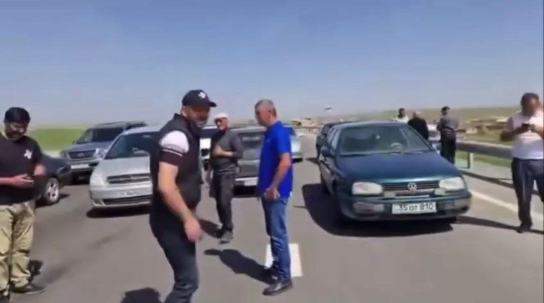 İrəvanda yol qalmadı - VİDEO