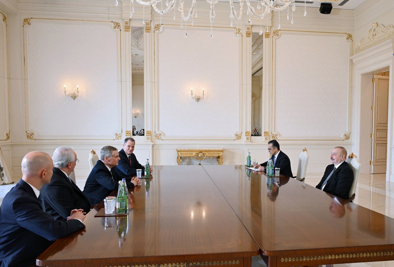 Prezident ABŞ-ın Mormon Kilsəsinin və Stirlinq Fondunun nümayəndələrini qəbul etdi – FOTO  
