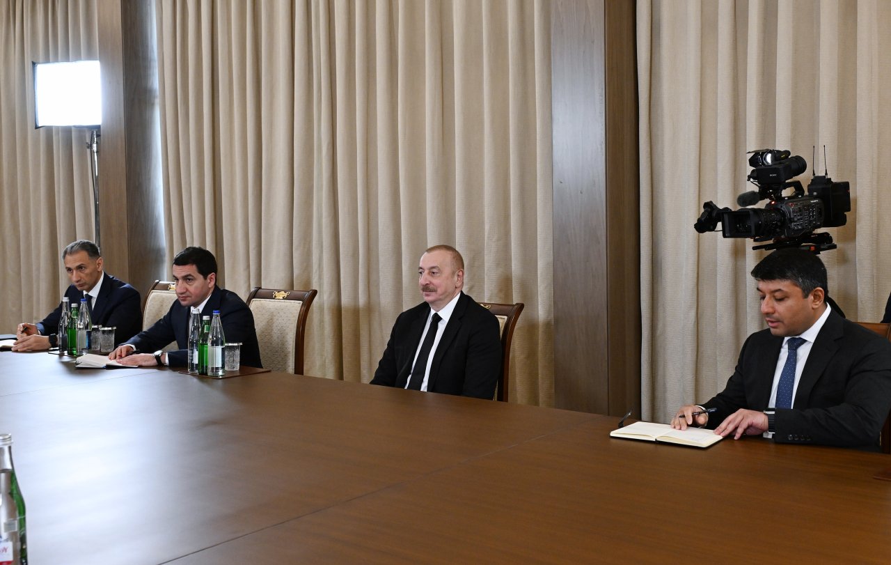 Prezident İraq Parlamentinin sədrini qəbul etdi – FOTO   - foto 1