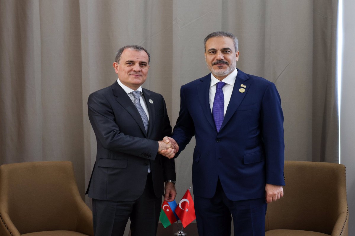 Ceyhun Bayramov və Hakan Fidanın Qambiyada görüşü olub