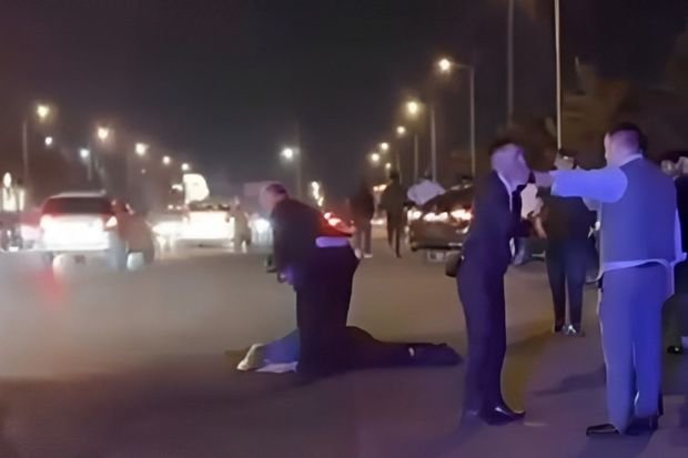 Bakıda toydan çıxan qadınları maşın vurdu: Ölən var – VİDEO  