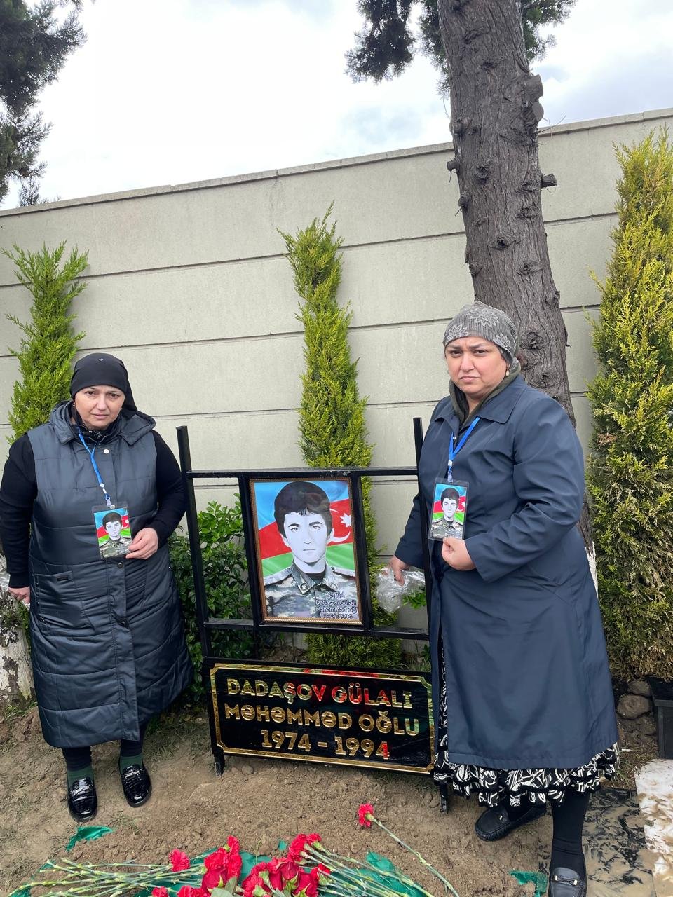 Qalıqları tapılan daha bir şəhid DƏFN OLUNDU - FOTO/VİDEO - foto 2
