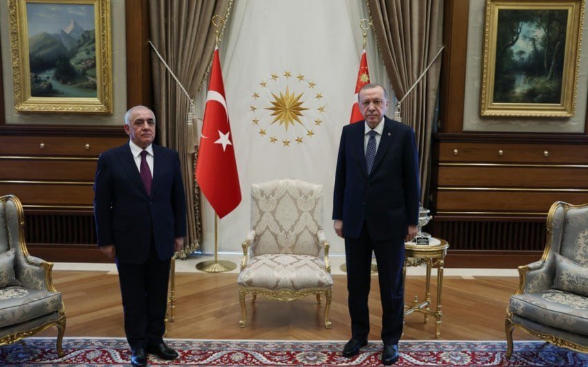 Ərdoğan Əli Əsədovu qəbul etdi