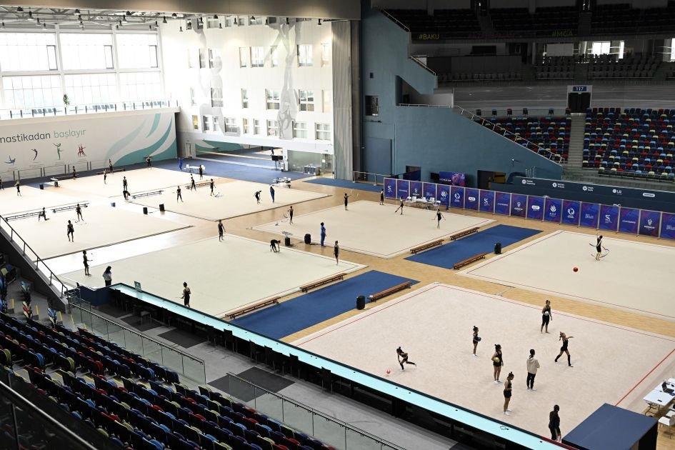 Bolqarıstan Prezidenti və xanımı Milli Gimnastika Arenasında - FOTO - foto 5