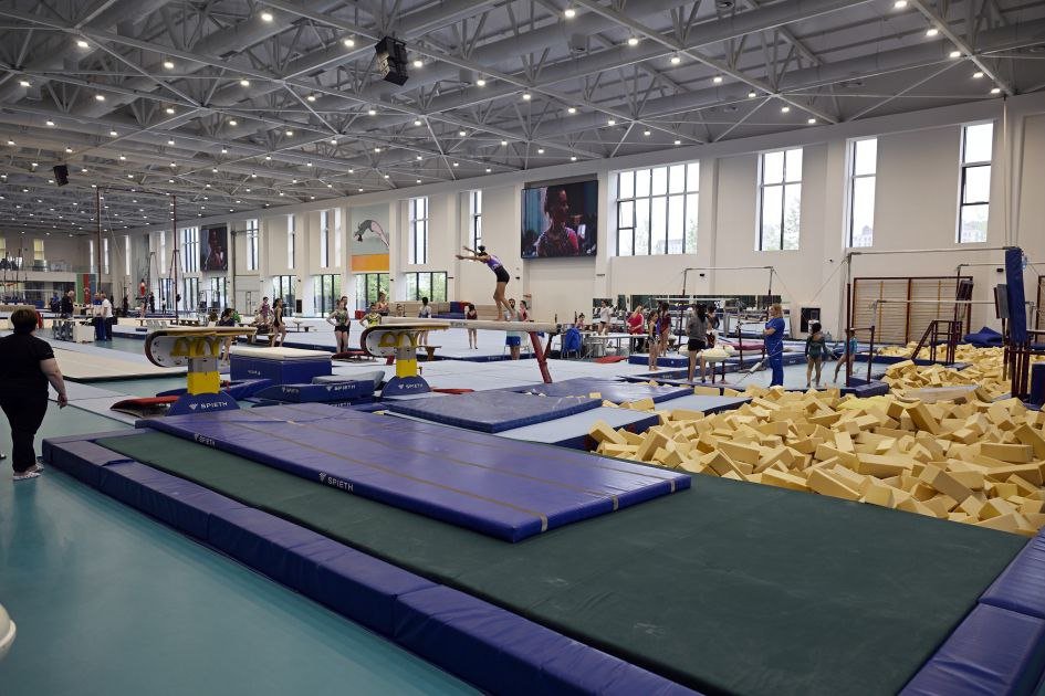 Bolqarıstan Prezidenti və xanımı Milli Gimnastika Arenasında - FOTO - foto 4