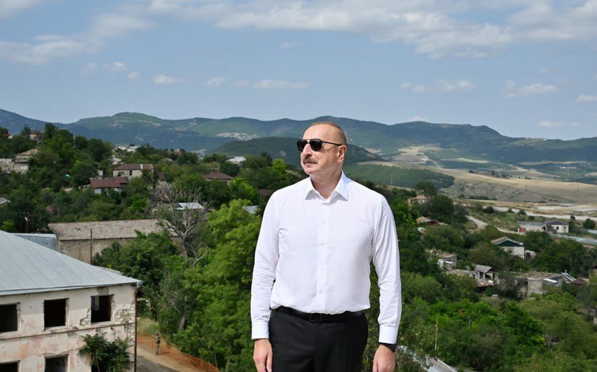 Prezident: Şuşa qəhrəmanlığın, zəfərin və sülhün rəmzidir - VİDEO