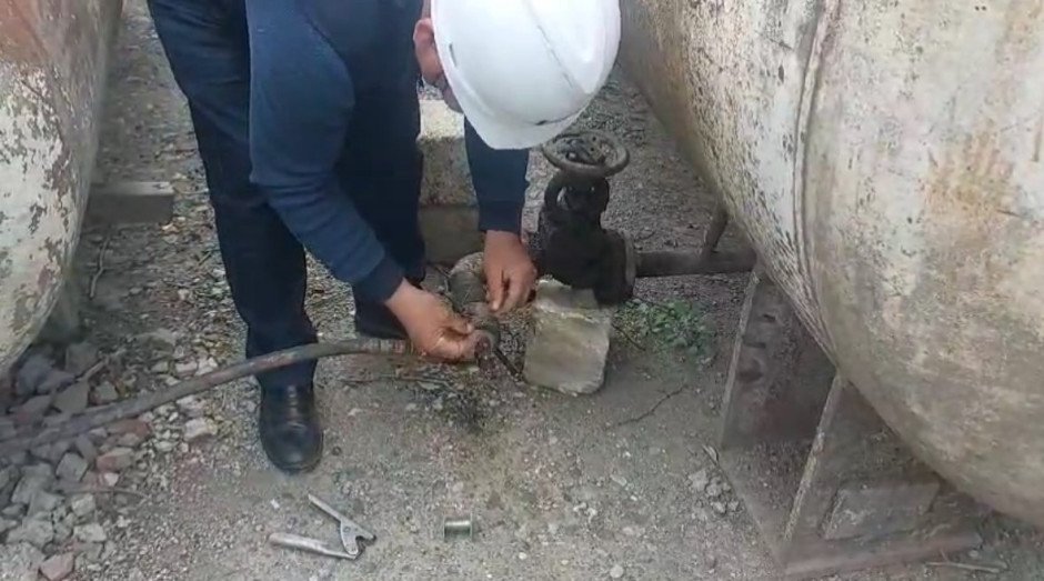 Tovuzda maye qazdoldurma məntəqəsinin fəaliyyəti DAYANDIRILDI – FOTO/VİDEO   - foto 2