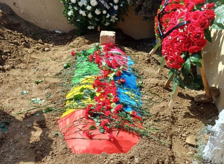 Daşaltı şəhidi Sabir Mustafayev dəfn olundu